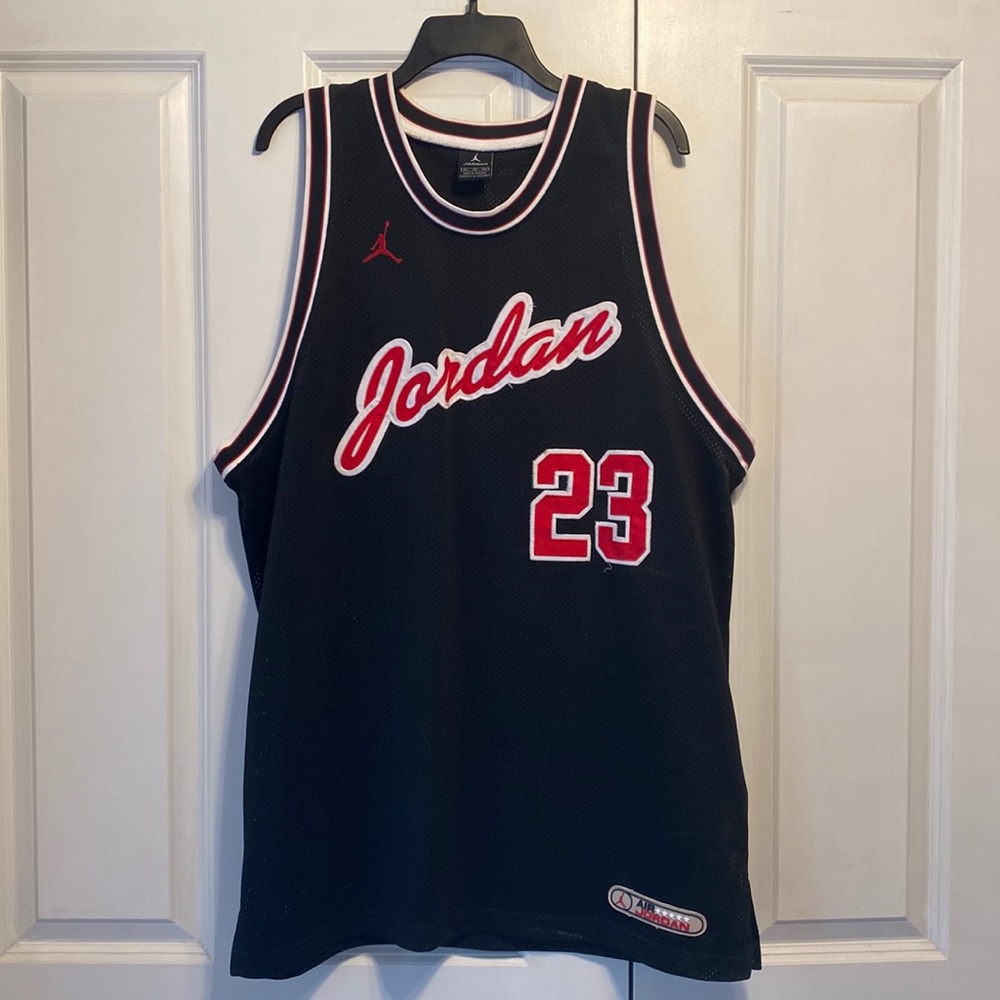 Michael Jordan Black Basketball Jersey